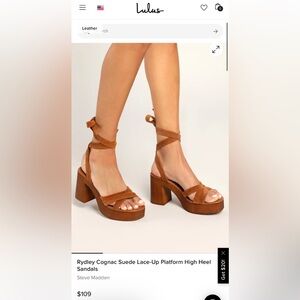 Steve Madden Rydley Heel ~ size 8